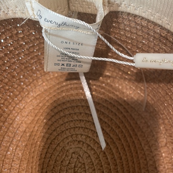DO EVERYTHING IN LOVE SUN HAT one size - Picture 7 of 7